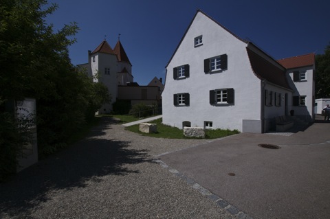 Bild: Unterwegs in der historischen Innenstadt von Aichach.