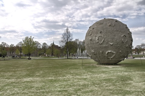 Bild: Im Park an der Herrenbreite in Aschersleben.