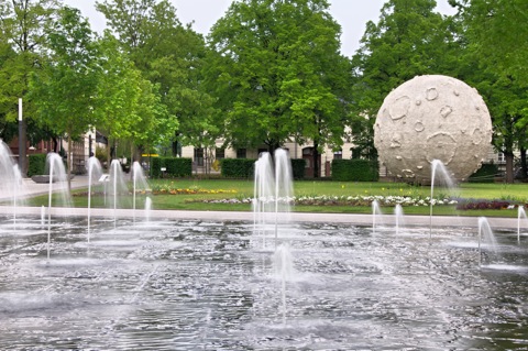 Bild: Im LaGa Park an der Herrenbreite in Aschersleben.