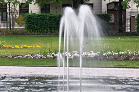 Bild: Im LaGa Park an der Herrenbreite in Aschersleben.