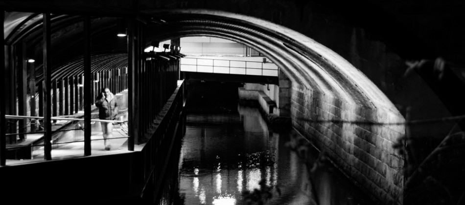 Bild: Fußgängertunnel am Kaufhaus Stockmann.