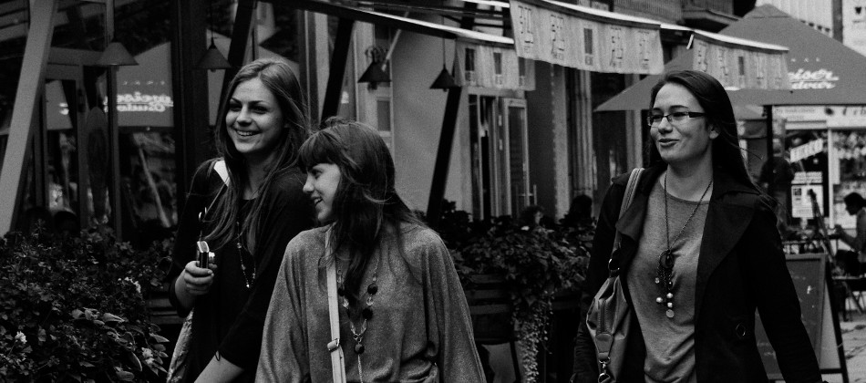 Bild: Gute-Laune-Shopping in Kaunas.