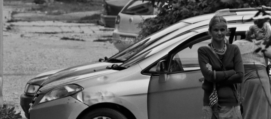 Bild: Straßenszene in Kaunas.