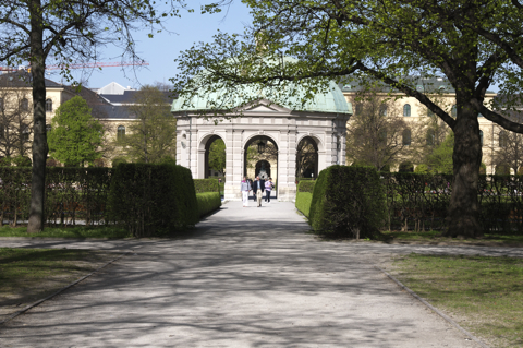 Bild: Der Dianatempel im Hofgarten.