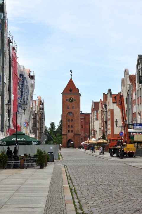 Bild: Das Markttor in Elbląg - früher Elbing in Westpreußen.