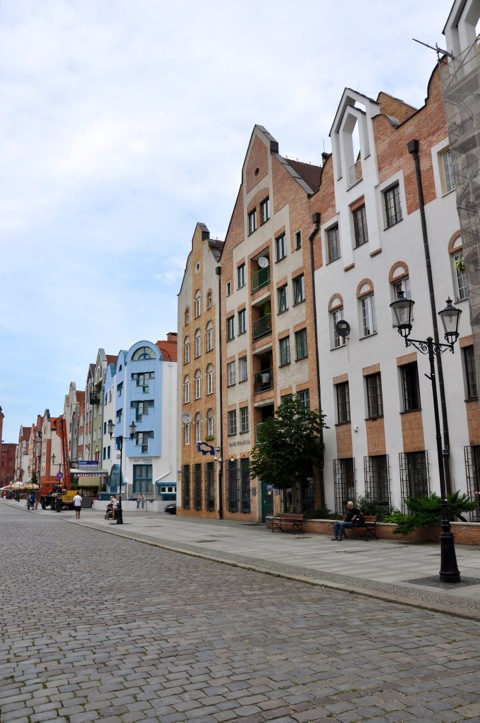 Bild: In der Altstadt von Elbląg - früher Elbing in Westpreußen.