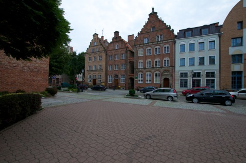 Bild: In der Altstadt von Elbląg - früher Elbing.