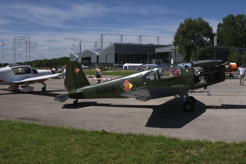 Bild: Impressionen vom Fly In 2011 in der Flugwerft Schleißheim.