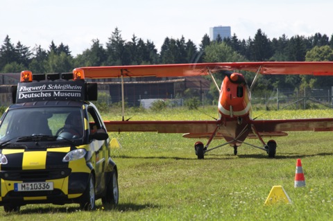 Bild: Impressionen vom Fly In 2011 in der Flugwerft Schleißheim.