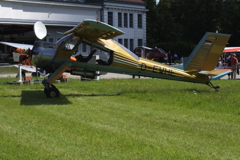 Bild: Impressionen vom Fly In 2011 in der Flugwerft Schleißheim.