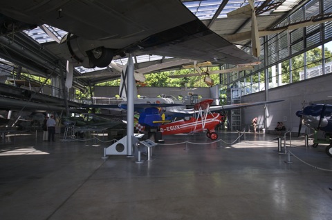 Bild: Impressionen vom Fly In 2011 in der Flugwerft Schleißheim.