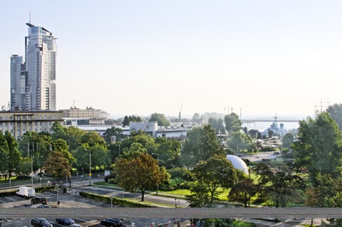 Bilder: Impressionen aus der Hafenstadt Gdynia - früher Gdingen oder Gotenhafen.