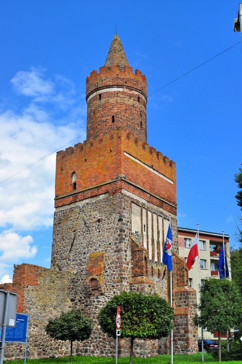 Bild: Historisches Stadtor in Gryfino - Greifenhagen.