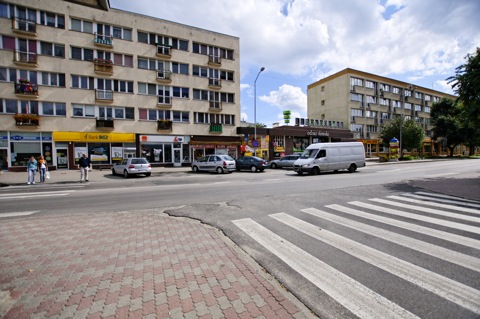 Bild: Im Zentrum von Gryfino - Greifenhagen.