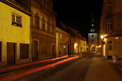 Bild: Auf dem Freimarkt von Hettstedt. NIKON D700 mit CARL ZEISS Distagon T* 2,8/25 ZF. ISO200 | Blende f = 11 | Belichtungszeit t = 3 s.