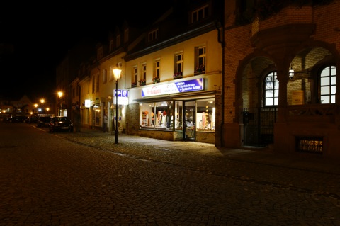 Bild: Auf dem Markt von Hettstedt.