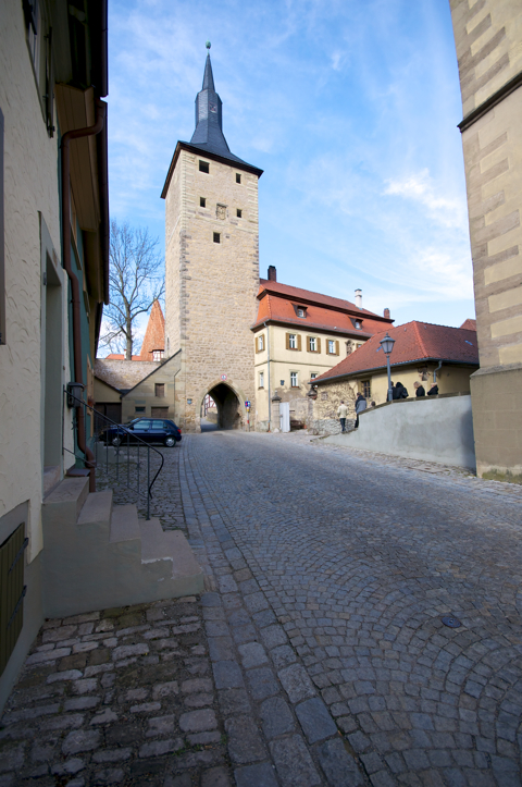 Bild: Unterwegs in Iphofen mit der der NIKON D90 und dem Objektiv SIGMA 10-20mm F4.0-5.6 EX DC HSM.