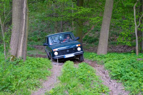 Bild: Mit dem LADA NIVA TAIGA 4x4 auf Fototour in Walbeck und Umgebung.