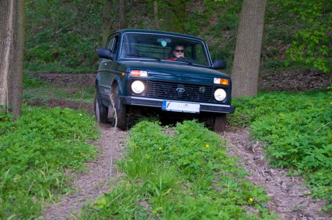 Bild: Mit dem LADA NIVA TAIGA 4x4 auf Fototour in Walbeck und Umgebung.