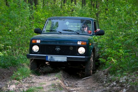 Bild: Mit dem LADA NIVA TAIGA 4x4 auf Fototour in Walbeck und Umgebung.