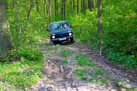 Bild: Mit dem LADA NIVA TAIGA 4x4 auf Fototour in Walbeck und Umgebung.