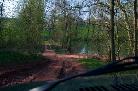 Bild: Mit dem LADA NIVA TAIGA auf Fototour um Walbeck und Umgebung.