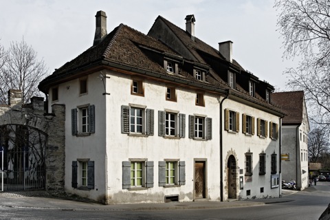 Bild: Impressionen aus Maienfeld im Kanton Graubünden in der Schweiz.