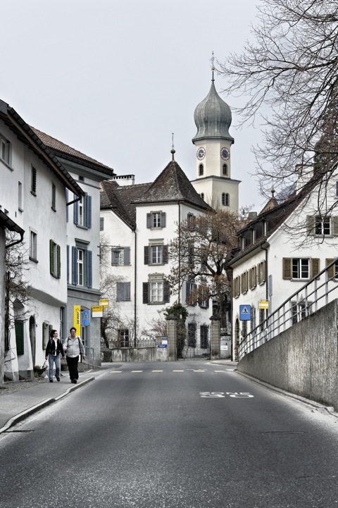 Bild: Impressionen aus Maienfeld im Kanton Graubünden in der Schweiz.