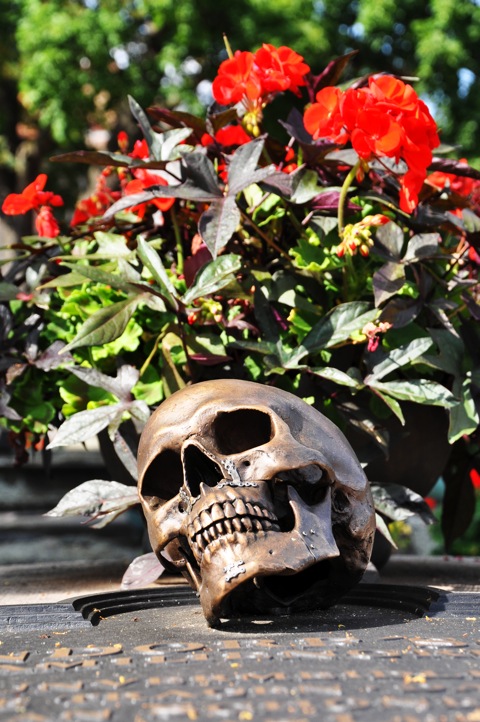 Bild: Auf dem historischen Johannisfriedhof zu Nürnberg. Aufnahme mit NIKON D90 und Objektiv AF-S DX NIKKOR 18-105 mm 1:3,5-5,6G ED VR. ISO 200 - Brennweite 48 mm (KB äquiv. 74 mm) - 1/250s - f/8.