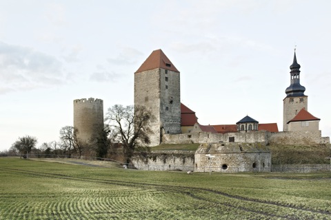 Bild: Die Burg Querfurt.