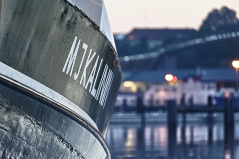 Bild: Impressionen aus dem Stadthafen von Sassnitz am Abend mit NIKON D700 und AF-S NIKKOR 28-300 mm 1:3,5-5,6G ED VR.