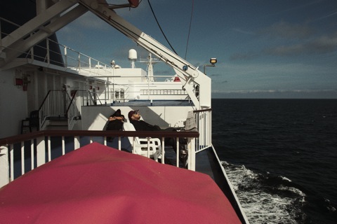 Bild: Unterwegs auf dem Fährschiff SASSNITZ auf der Linie Sassnitz-Trelleborg-Sassnitz.