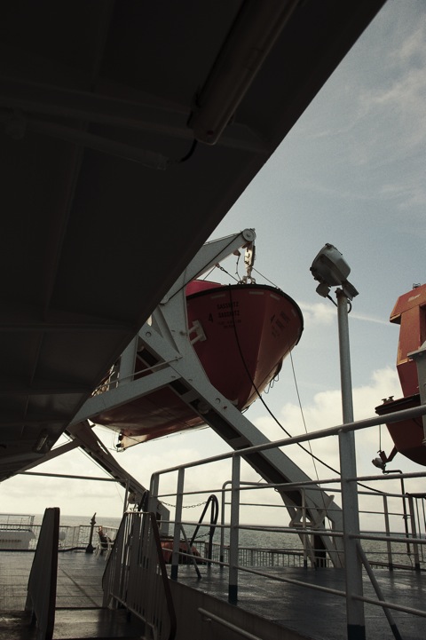 Bild: Unterwegs auf dem Fährschiff SASSNITZ auf der Linie Sassnitz-Trelleborg-Sassnitz.