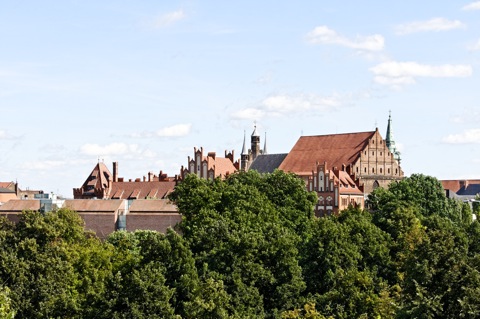 Bild: Unterwegs in der Altstadt von Toruń - früher Thorn - in Polen.