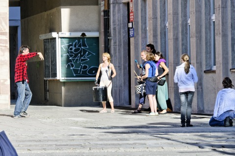 Bild: Unterwegs in der Altstadt von Toruń - früher Thorn - in Polen.