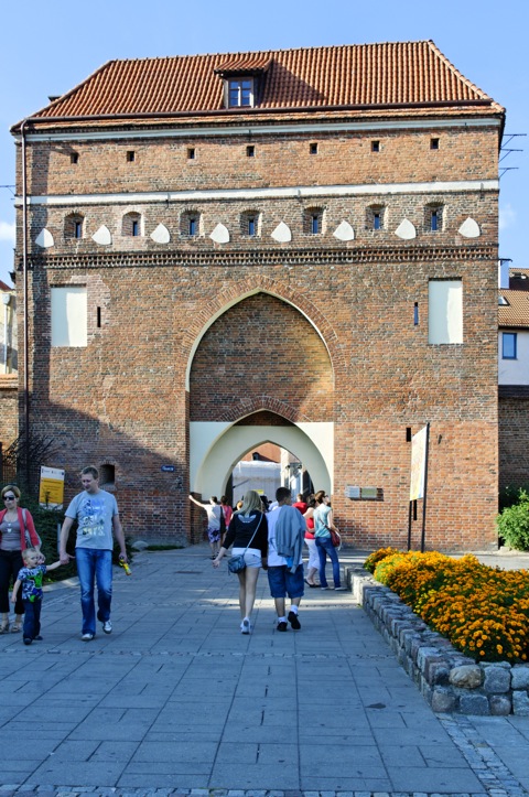 Bild: Unterwegs in der Altstadt von Toruń - früher Thorn - in Polen.