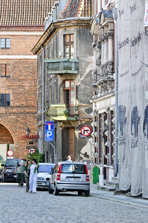 Bild: Unterwegs in der Altstadt von Toruń - früher Thorn - in Polen.