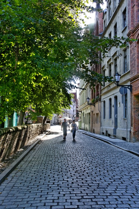 Bild: Unterwegs in der Altstadt von Toruń - früher Thorn - in Polen.