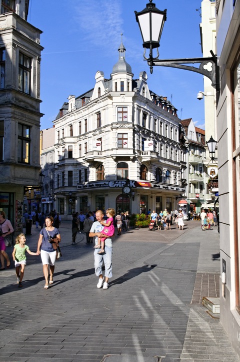 Bild: Unterwegs in der Altstadt von Toruń - früher Thorn - in Polen.