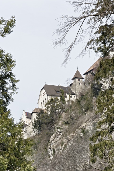 Bild: Schloss Vaduz oder Hohenliechtenstein. NIKON D700 mit AF-S NIKKOR 28-300 mm 1:3,5-5,6G ED VR ¦¦ ISO200 ¦ f/11 ¦ 1/160 s ¦ 150 mm.
