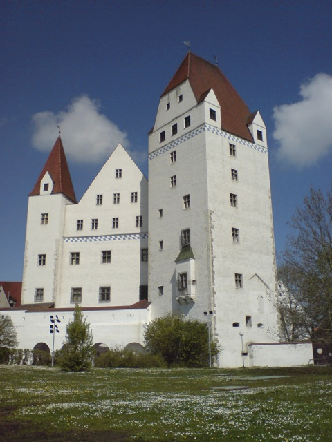 Bild: Das Schloss zu Ingolstadt.