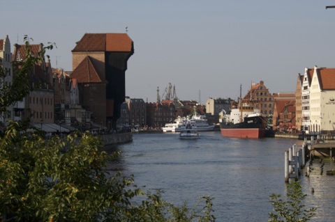 Bild: Westpreußen - Das Krantor von Gdańsk (Danzig). Bild © 2011 by Birk Karsten Ecke.