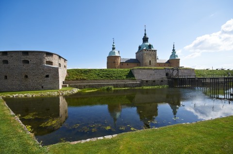 Bild: Ein Spaziergang um das Schloss von Kalmar in der historischen Provinz Småland. NIKON D300s und SIGMA 10-20mm F4.0-5.6 EX DC / HSM.