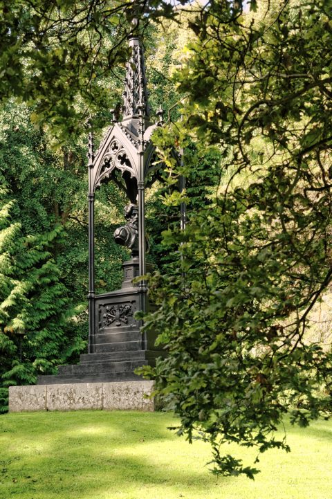 Bild: Denkmal des Gustav Wasa in der Altstadt von Kalmar. NIKON D700 mit NIKKOR 24-120 mm 1:4G ED VR.