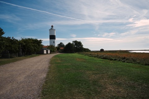 Bild: Der Leuchtturm Långe Jan an der Südspitze der Insel Öland mit NIKON D700 und AF-S NIKKOR 24-120 mm 1:4G ED VR.