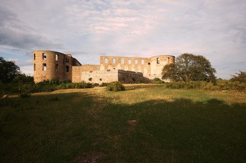 Abendstimmung am Schloss Borgholm auf der Insel Öland. NIKON D700 und CARL ZEISS Distagon T* 3.5/18 ZF.2.