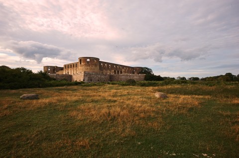 Abendstimmung am Schloss Borgholm auf der Insel Öland. NIKON D700 und CARL ZEISS Distagon T* 3.5/18 ZF.2.