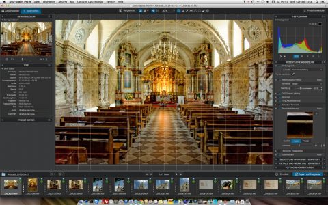 Bild: Dieses Foto wurde mit einer NIKON D700 in einer Kirche in Litauen aufgenommen - ohne Stativ und mit einer adäquaten ISO-Emfindlichkeit von 6400.