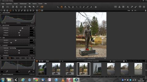 Bild: Das selbe RAW Foto in Phase One Capture One Pro 7.2 geöffnet und mit einem Mausklick nachbearbeitet. Klicken Sie auf das Bild um es zu vergrößern.