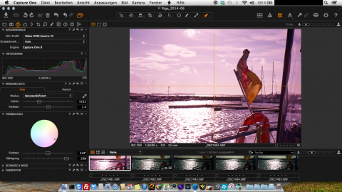 Bild: Kameras wie die NIKON D700 werden problem durch Phase One Capture One Pro 8 unterstützt.
